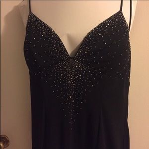 PRICE DROP! Beaded formal dress. Only worn once!
